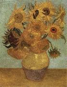 Vincent Van Gogh Sunflowers oil on canvas